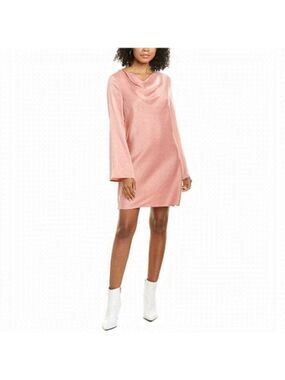 WAYF BNWT "Lexie" Cowl Neck Pink Dress Sz Small